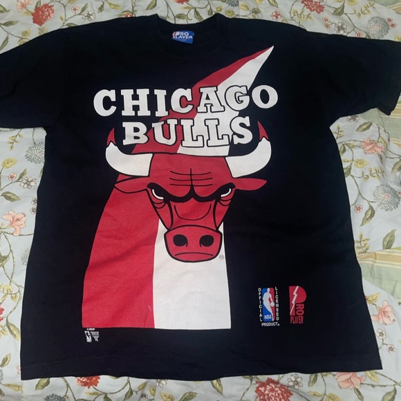 Vintage Chicago Bulls Pro Player T shirt NBA - Picture 3 of 8